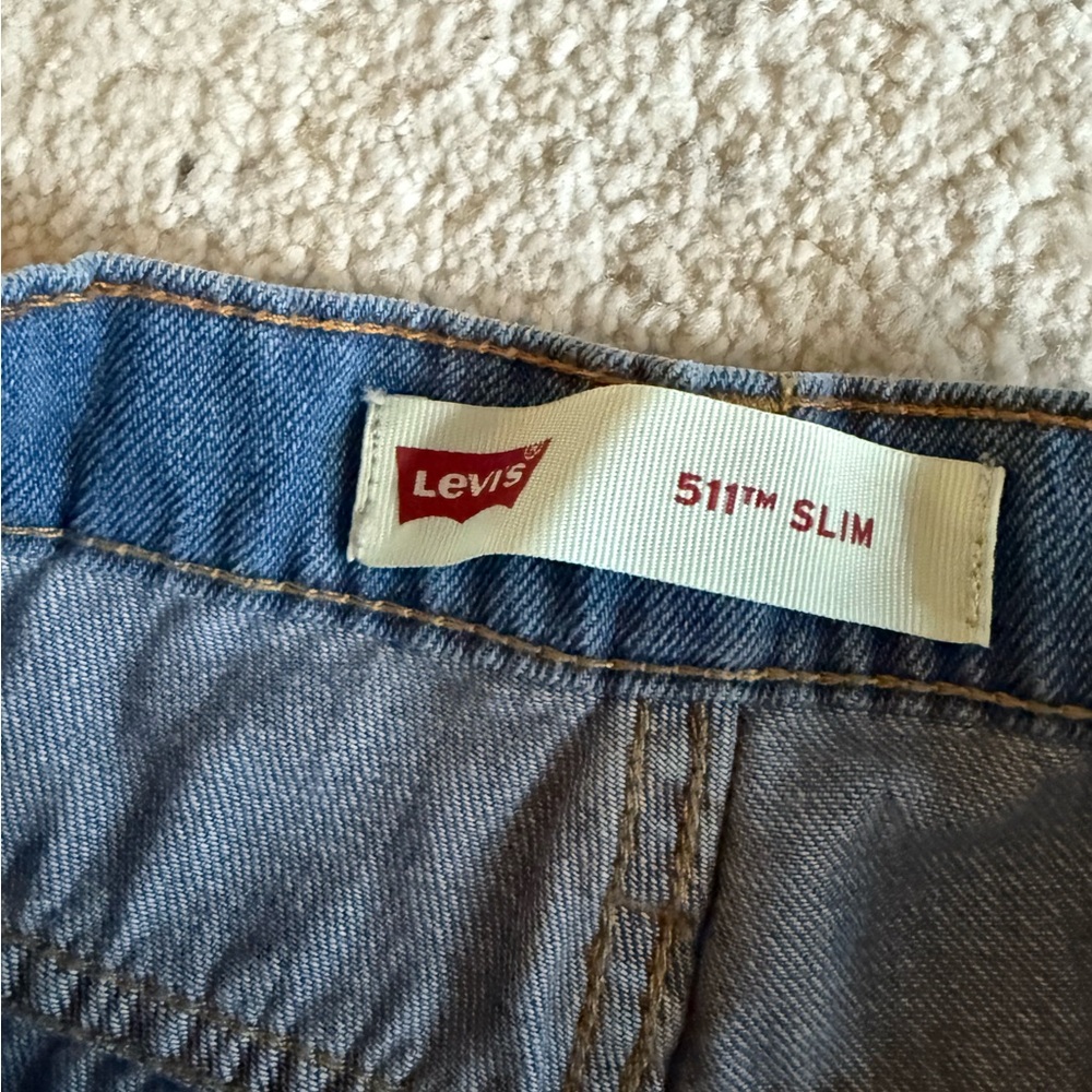 Levi’s 511 Blue Denim Jeans - Picture 5 of 6